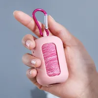 Toalla portátil para deportes al aire libre, ciclismo, refrescante, absorbente del sudor, de secado rápido