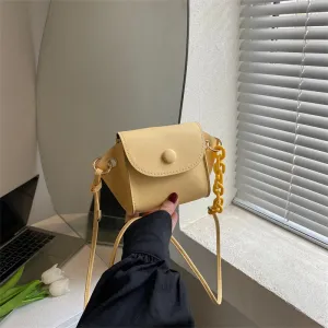 Bolso bandolera retro sencillo mini de verano para mujer, estilo mensajero con alas